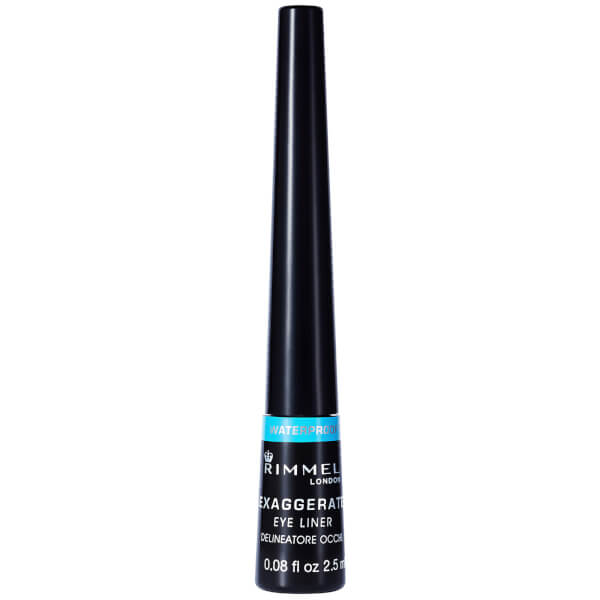 Rimmel Rimmel London Exaggerate Waterproof Liquid Eyeliner – 01 – Black 2.5ml In Vendita