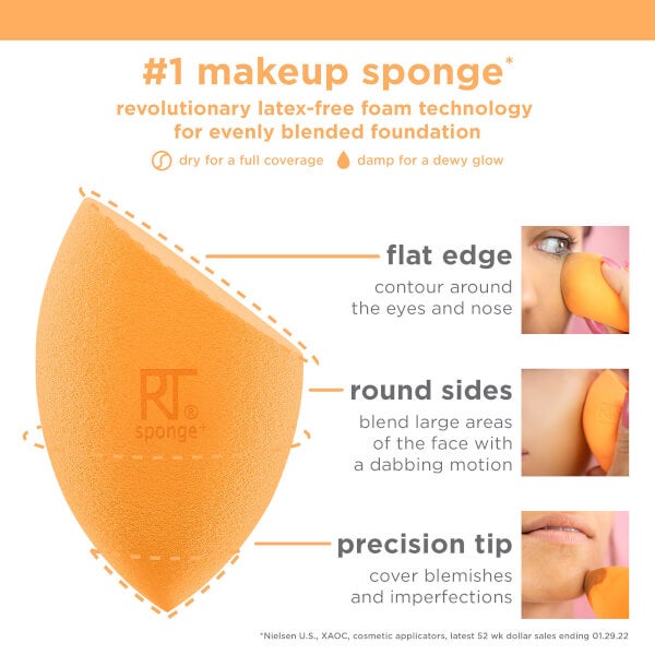 Real Techniques Real Techniques Miracle Complexion Sponge and Case Offerte
