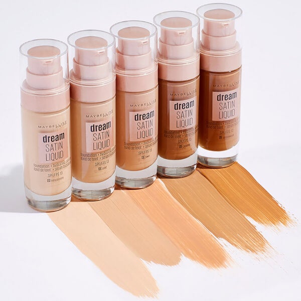 Maybelline Maybelline New York Dream Satin Liquid Air-Whipped fondotinta liquido effetto satinato - varie tonalità Offerte esclusive