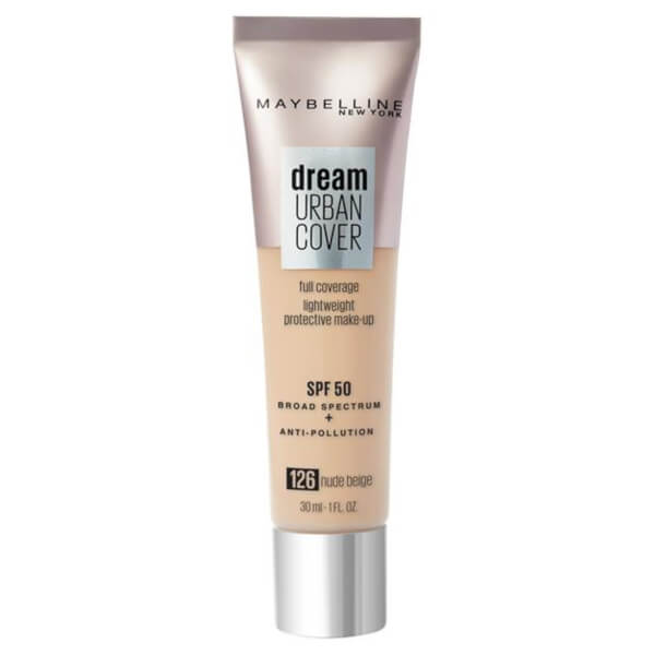 Maybelline Maybelline Dream Urban Cover SPF50 Foundation 121ml (Various Shades) Fino al 55% di sconto