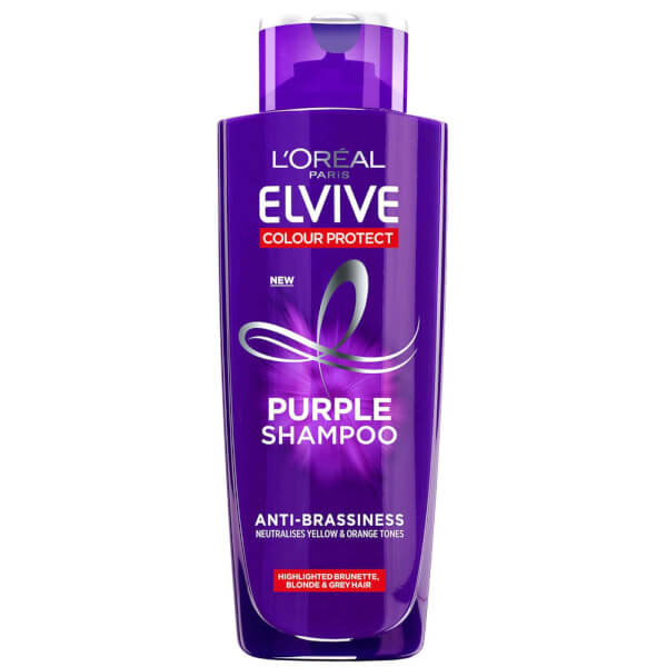 Lu0027Oréal Paris L'Oréal Paris Elvive Colour Protect Anti-Brassiness Purple Shampoo and Conditioner Set Italia