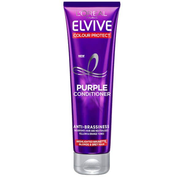 Lu0027Oréal Paris L'Oréal Paris Elvive Colour Protect Anti-Brassiness Purple Shampoo and Conditioner Set Italia