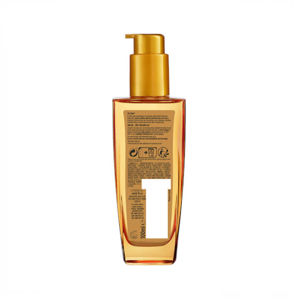 Lu0027Oréal Paris L'Oréal Paris Elvive Olio Straordinario per tutti i tipi di capelli 100ml Pezzi Unici