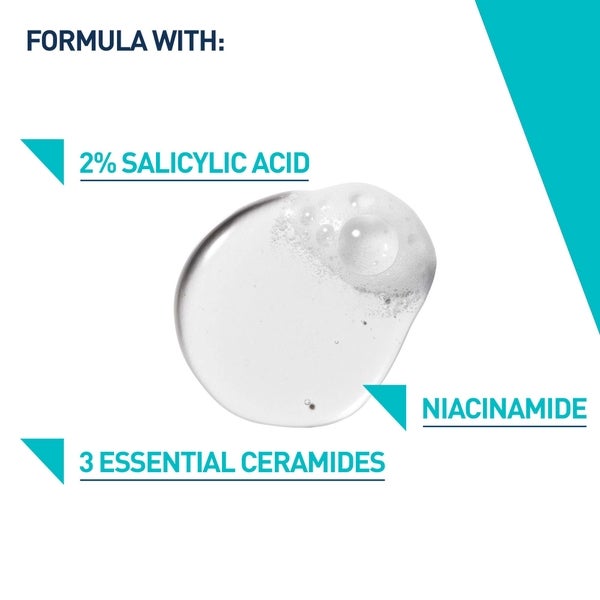 CeraVe CeraVe Blemish Control Detergente viso con acido salicilico al 2% e niacinamide per pelli con imperfezioni 236ml Soddisfazione Garantita
