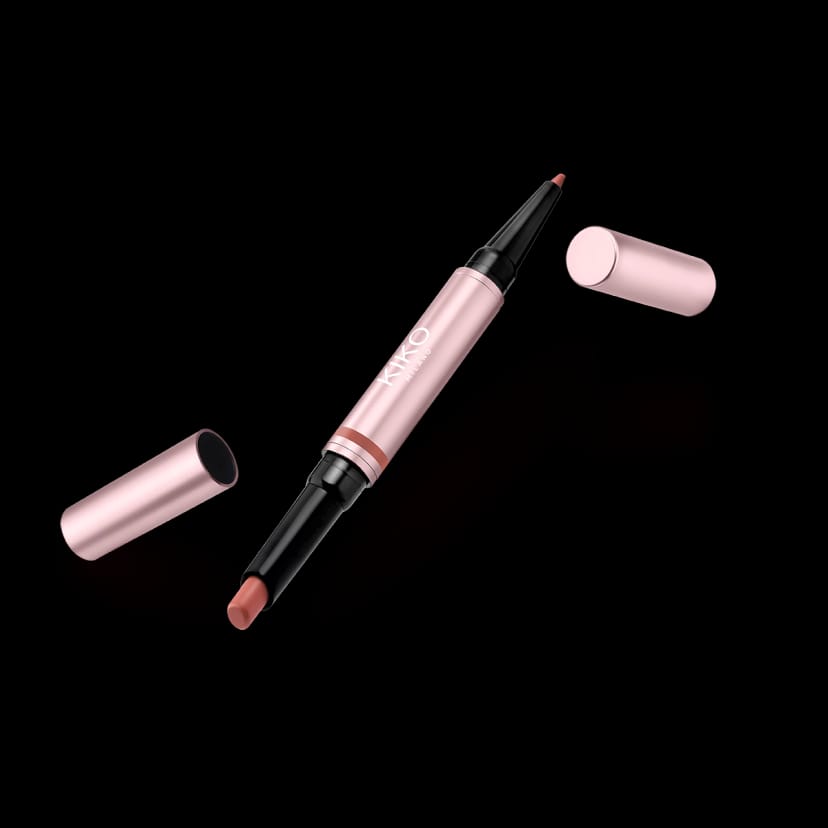 Kikocosmetics days in bloom 2-in-1 vibrant lipstick&pencil 2025