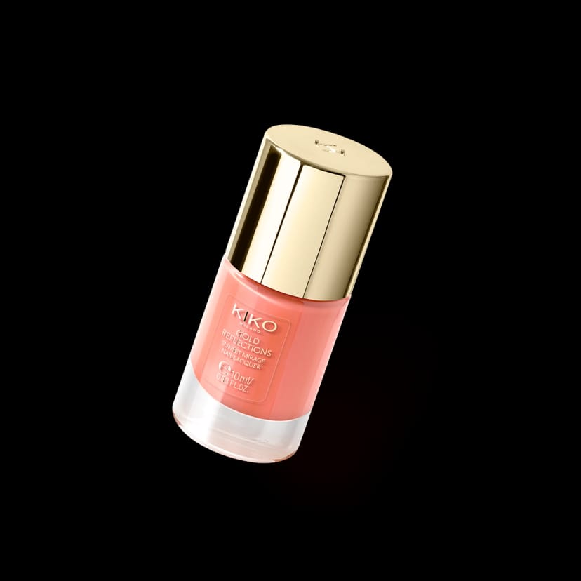 Kikocosmetics gold reflections sunrise gold nail lacquer Nuovi prodotti