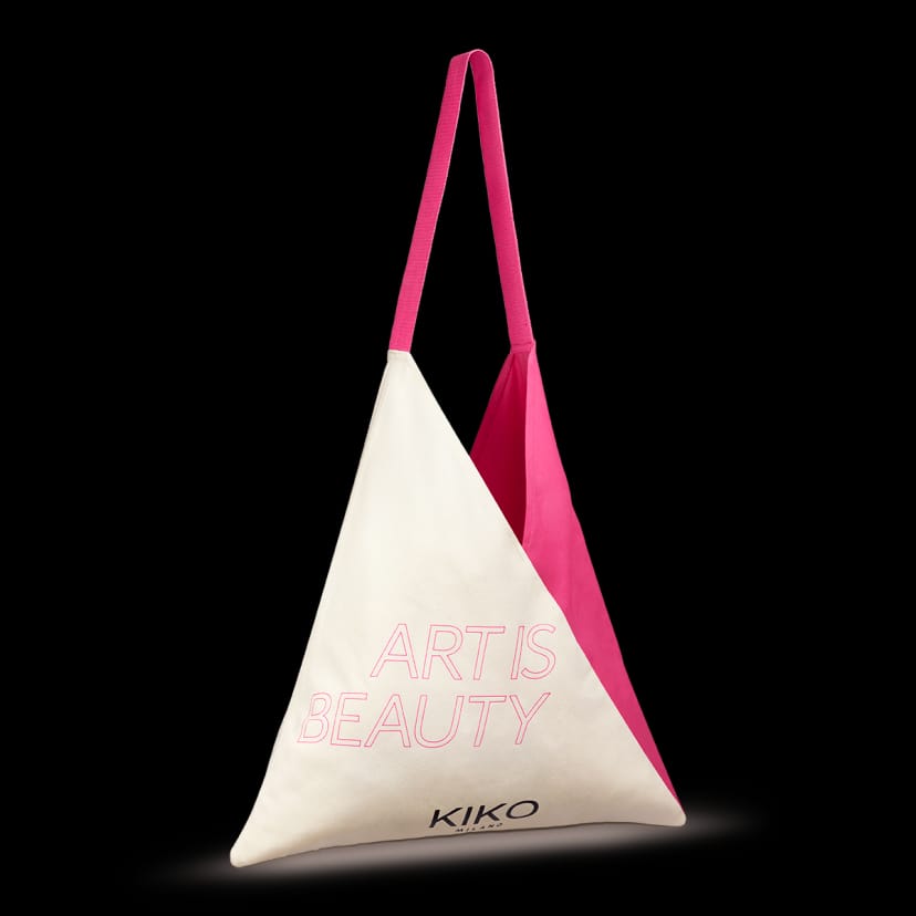 Kikocosmetics tote bag beauty is art Sconti questo mese