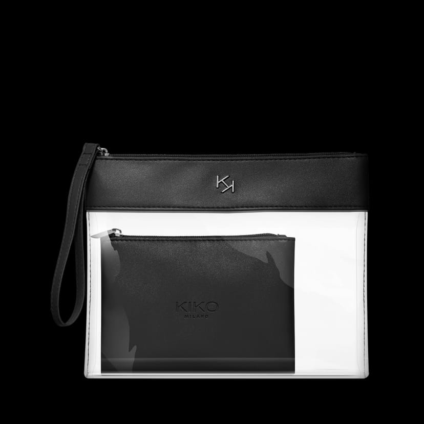 Kikocosmetics transparent beauty case 2025