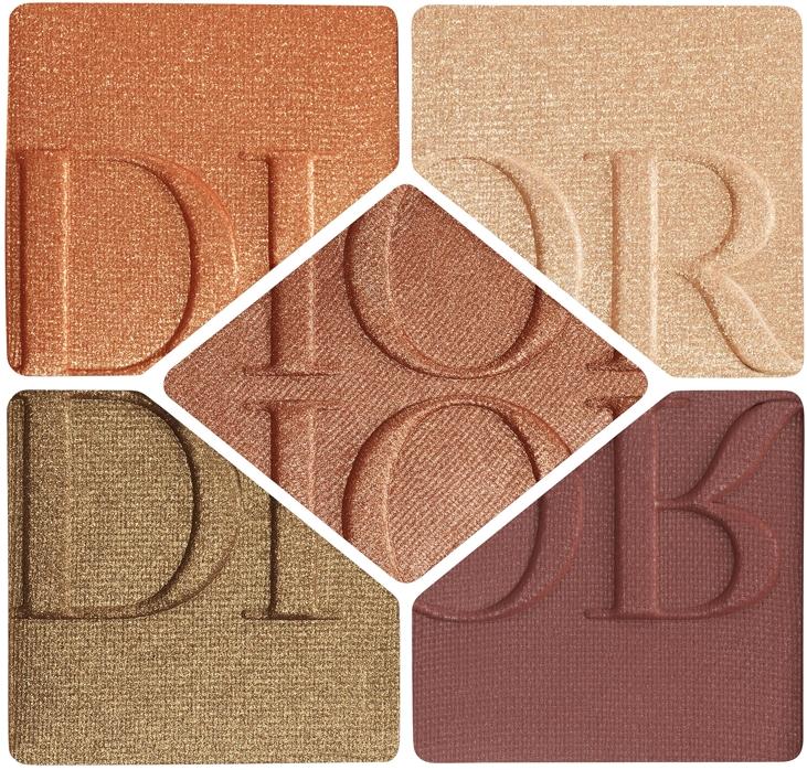 DIOR DIOR Diorshow 5 Couleurs Couture Dior en Rouge Limited Edition palette di ombretti Economico