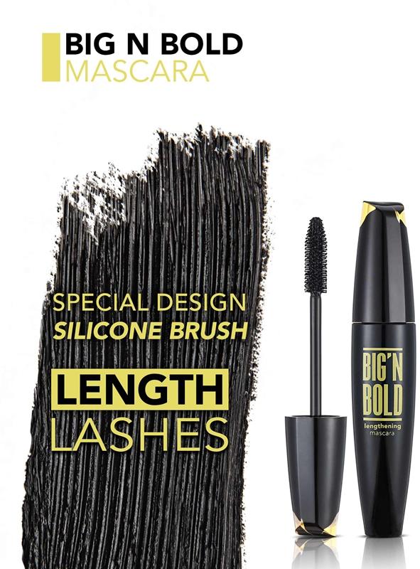 flormar flormar Big'n Bold Lengthening mascara waterproof allungante incurvante e volumizzante Vendita Calda