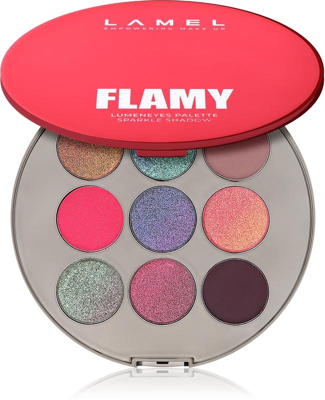 LAMEL LAMEL Flamy Lumeneyes Palette palette di ombretti Pezzi Unici