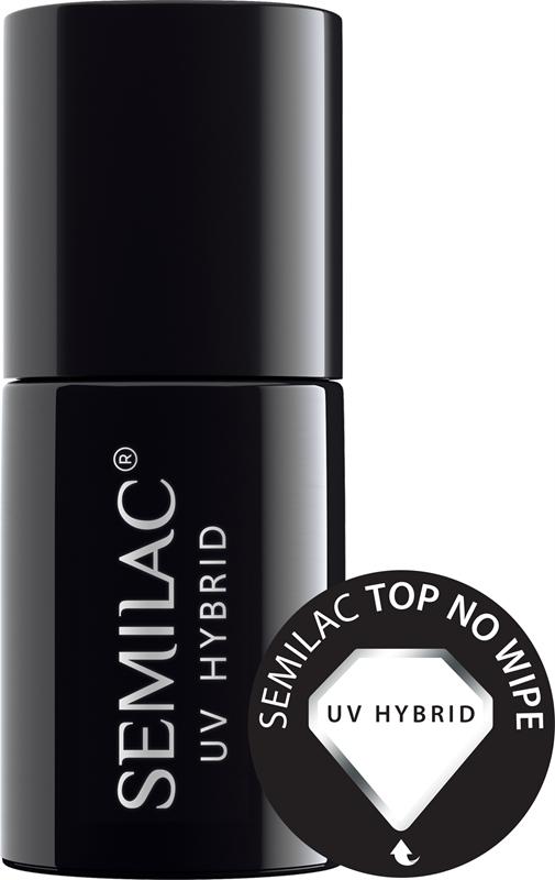 Semilac Semilac UV Hybrid Top No Wipe Real Color gel smalto coprente Vendita Calda