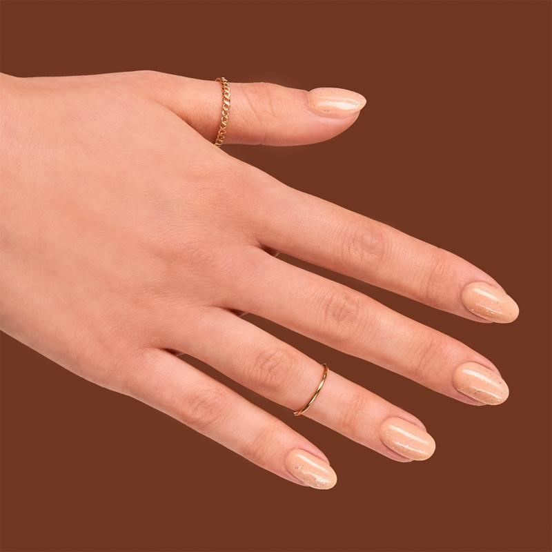 Semilac Semilac Top No Wipe Blinking gel smalto coprente con glitter Soddisfazione Garantita