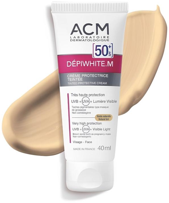 ACM ACM Dépiwhite M crema protettiva colorata SPF 50+ Qualità Garantita