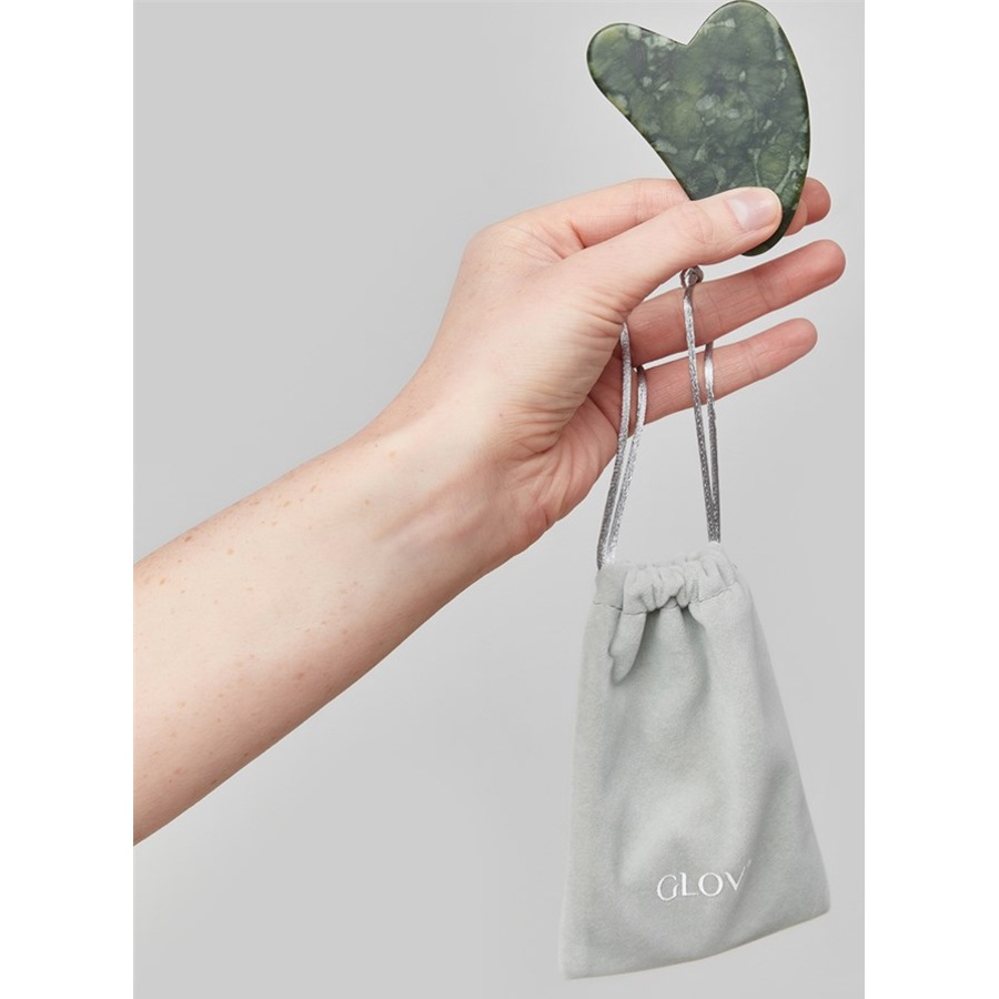 GLOV Massaggio del viso Stone Green Jade Prezzo Ridotto