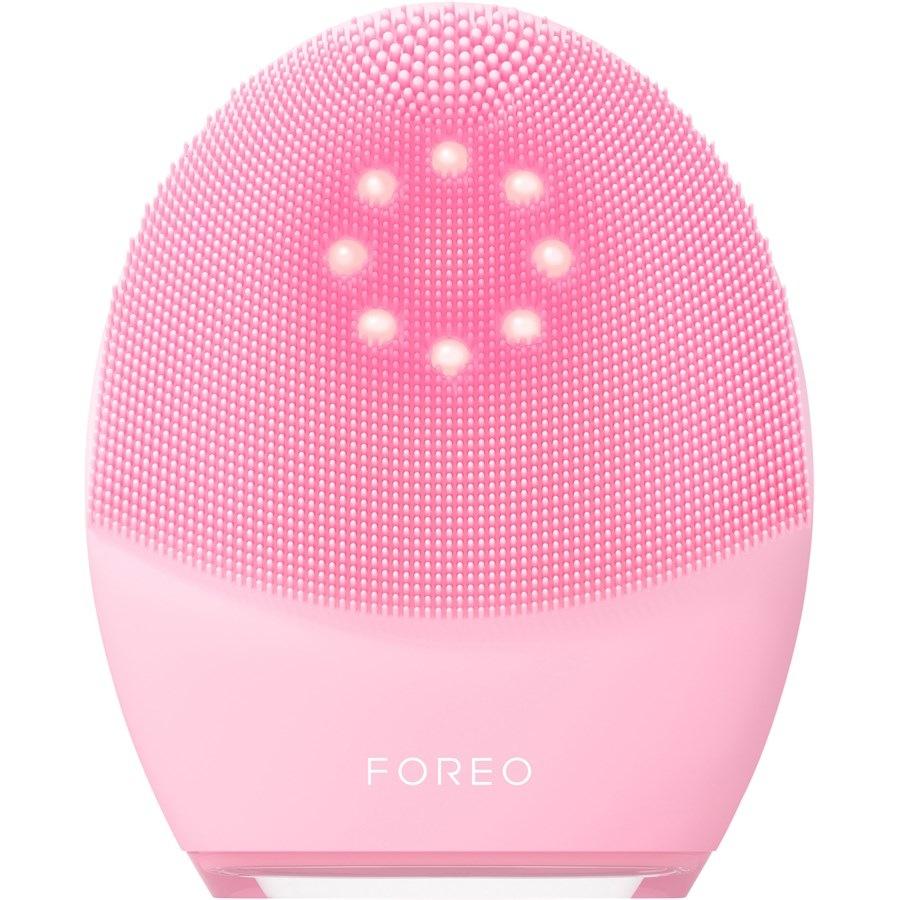 Foreo Spazzole di pulizia LUNA 4 Plus Dispositivo di pulizia termica del viso per pelli normali con NIR luce LED rossa e microcorrente