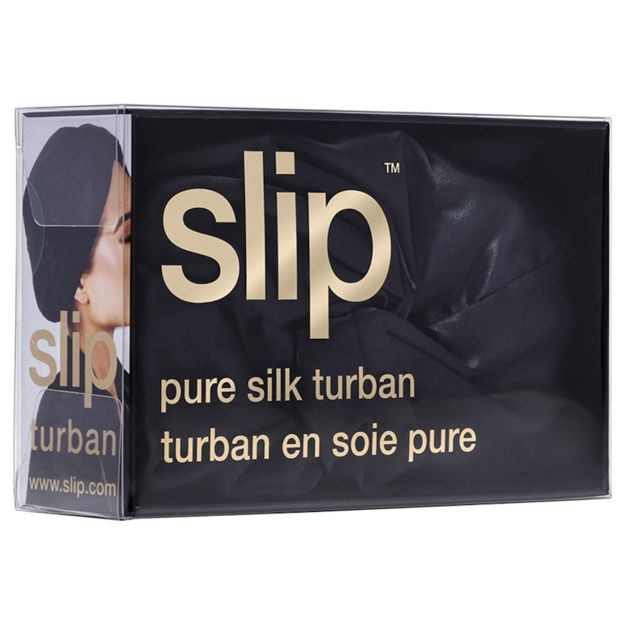 slip Hair Care Silk Hair Turban Black 2025