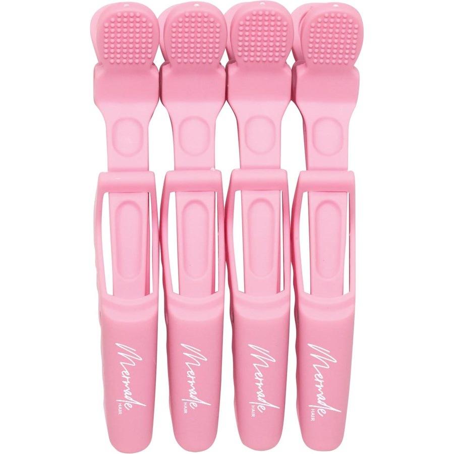Mermade Hair Clips Grip Clips Pink In Linea