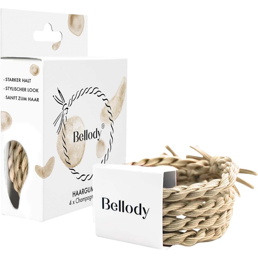 Bellody Fasce per capelli Original Hair Rubbers Champagne Beige