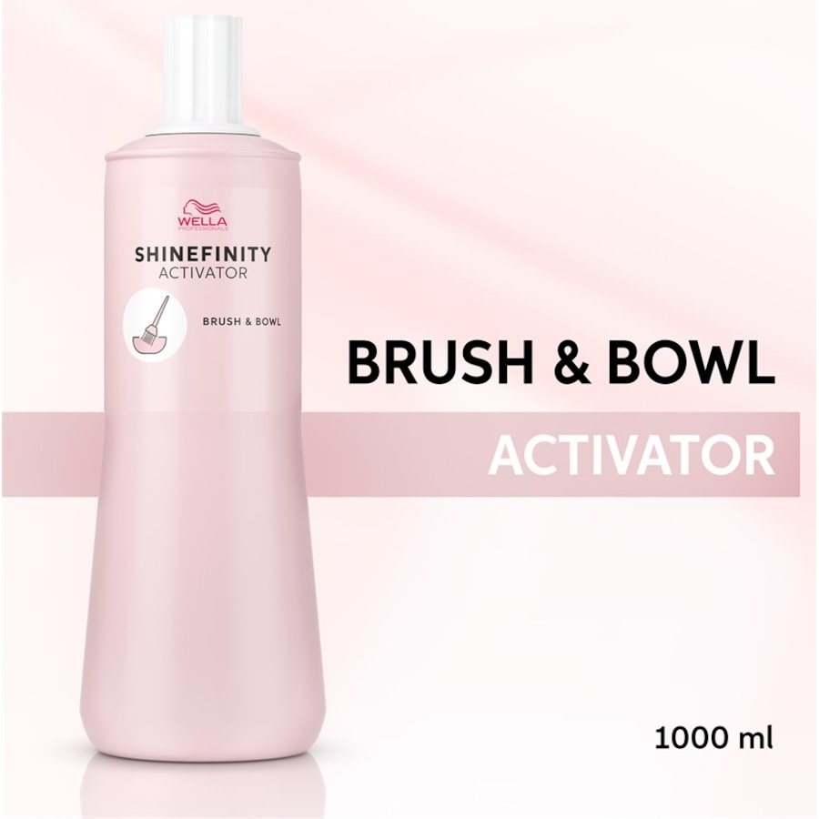 Wella Shinefinity Activator 2% Brush & Bowl In Linea