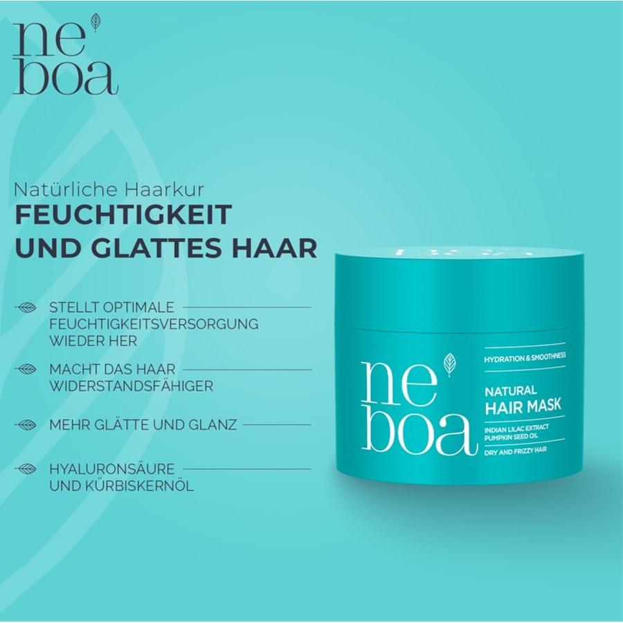 Neboa Hydration & Smoothness Capelli secchi e crespi Maschera naturale per capelli Moda