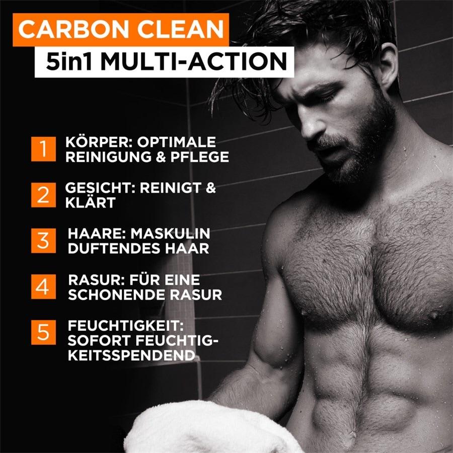 L'Oréal Paris Men Expert Gel doccia Gel doccia Carbon Clean 5 in 1 Smaltimento dello stoccaggio