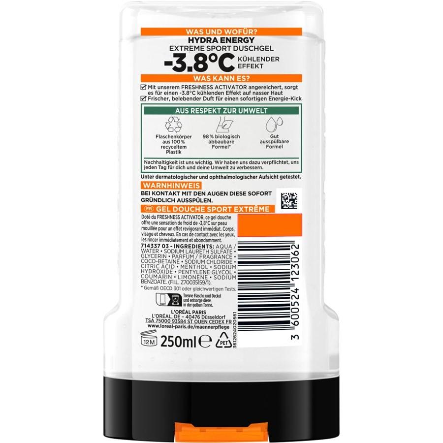 L'Oréal Paris Men Expert Hydra Energy Gel doccia Extreme Sport Vendita calda