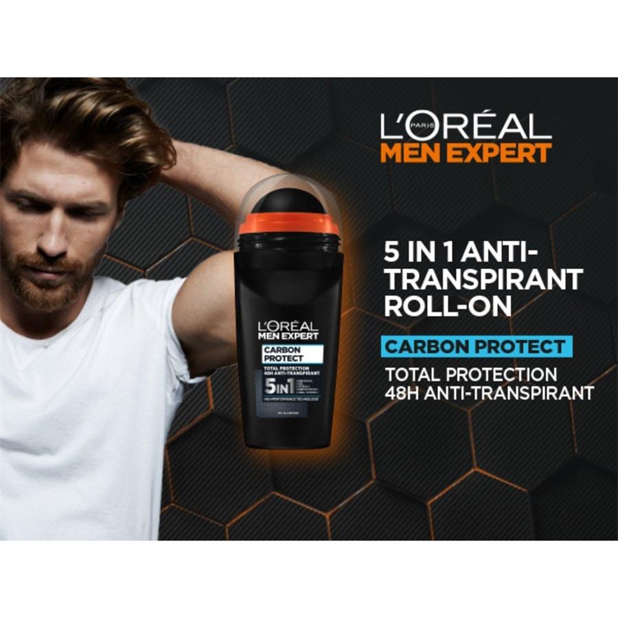 L'Oréal Paris Men Expert Deodoranti Carbon Protect Deodorant Roll-On 4in1 Lightning offer