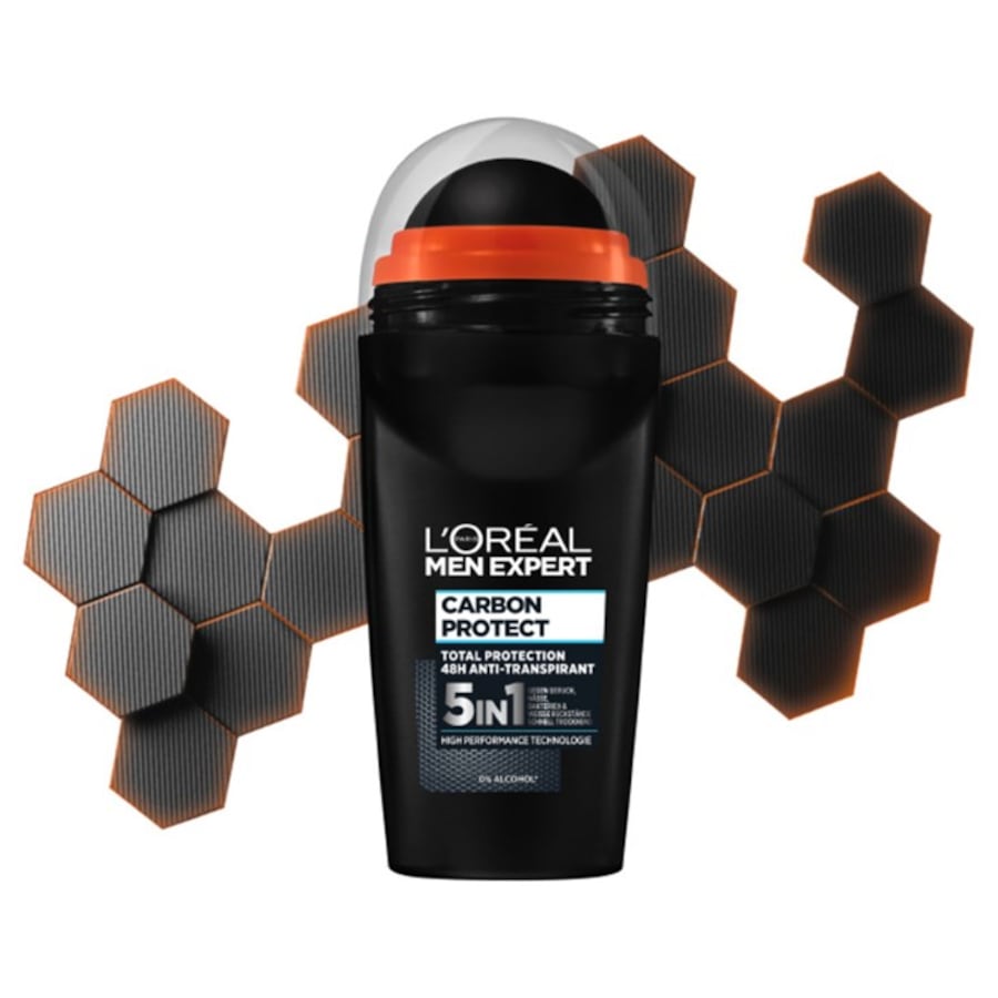 L'Oréal Paris Men Expert Deodoranti Carbon Protect Deodorant Roll-On 4in1 Lightning offer