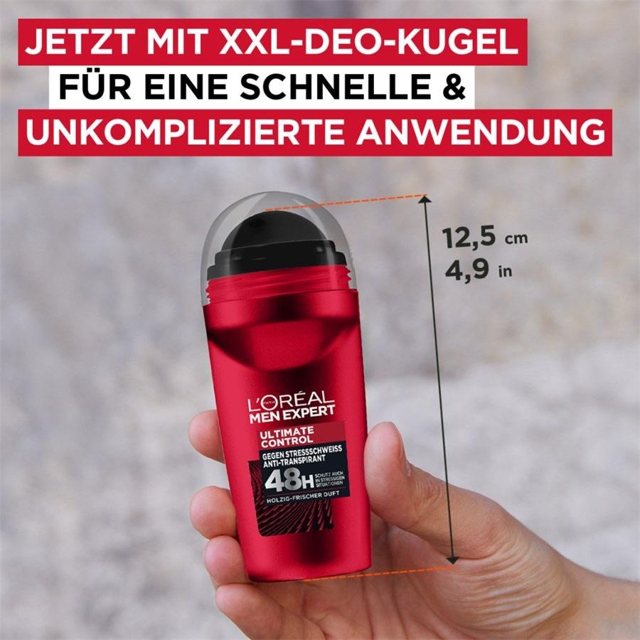 L'Oréal Paris Men Expert Deodoranti Ultimate Control Anti-Transpirant Deodorant Roll-On Grandi sconti