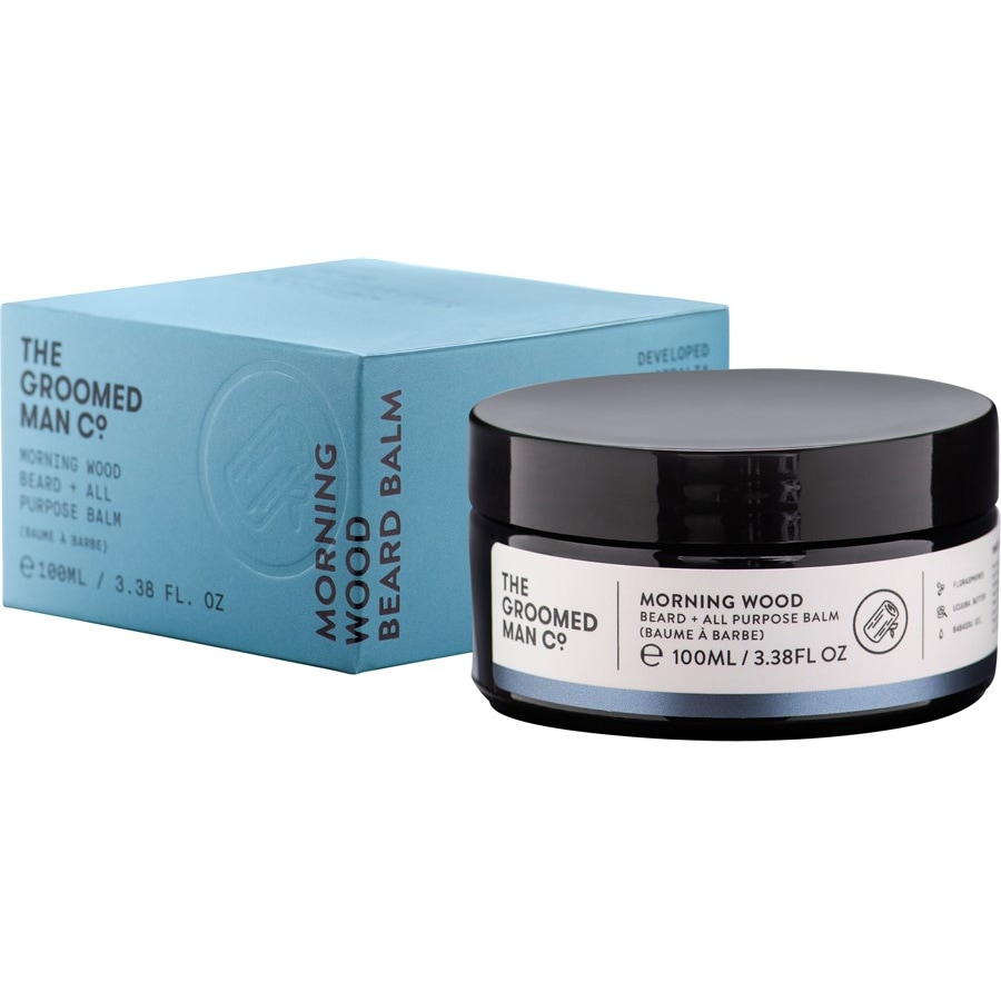 The Groomed Man Co. Cura per la barba Morning Wood Beard Balm In Saldo