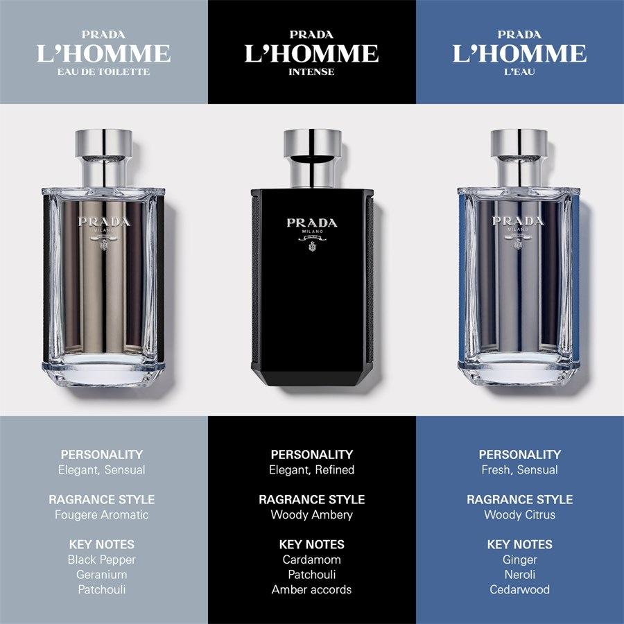 Prada L'Homme Eau de Toilette Spray Soddisfazione Garantita