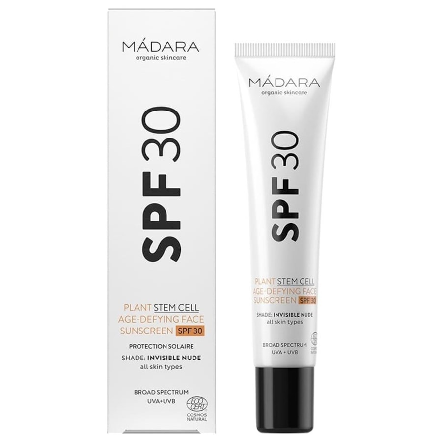 MÁDARA Protezione solare Plant Stem Cell Age-Defying Face Sunscreen SPF 30 Rilascio limitato