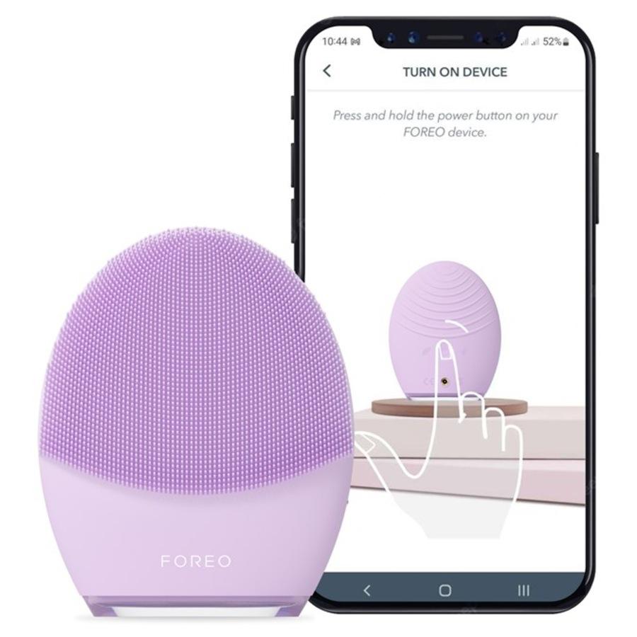 Foreo Spazzole di pulizia LUNA 4 Detergente e massaggiatore viso per pelli sensibili Nuovi prodotti