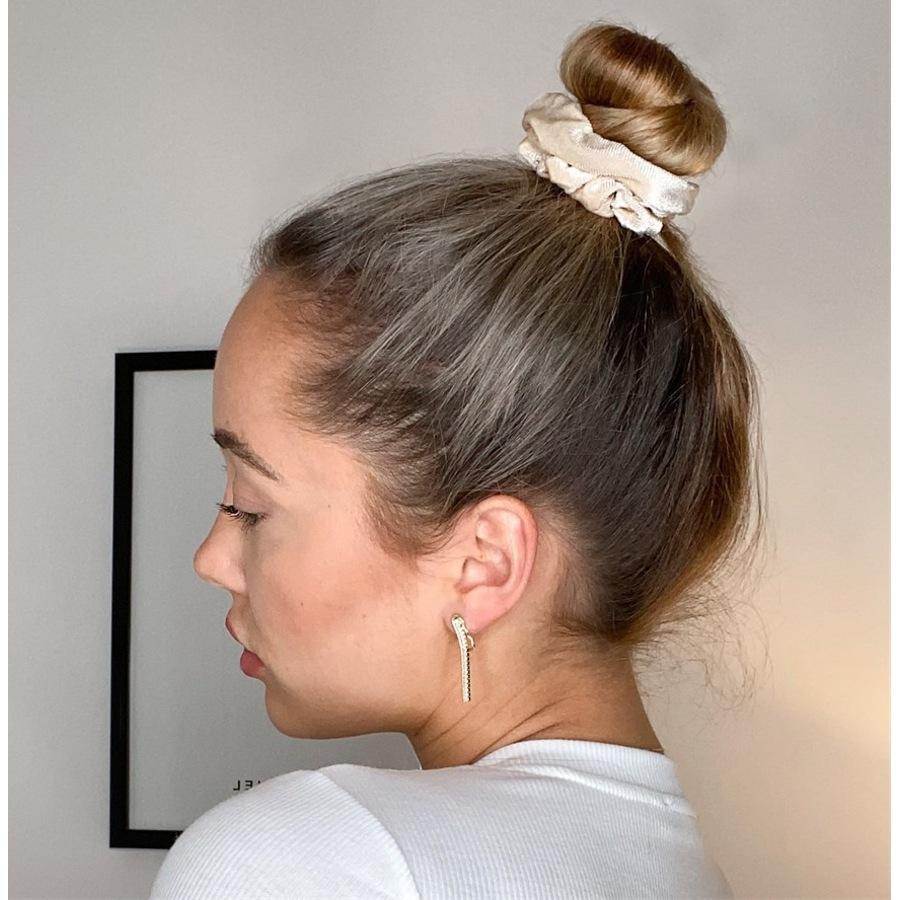 Bellody Scrunchies Original Scrunchie Champagne Beige Esporta salva