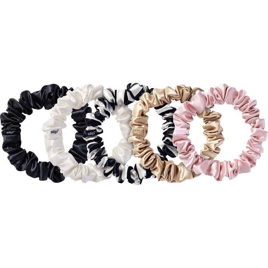 slip Hair Care Pack of 5 Pure Silk Midi Hair Scrunchies Mixed Promozione