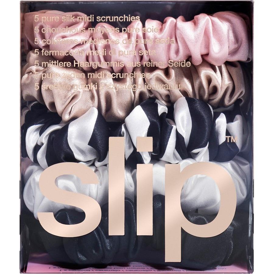 slip Hair Care Pack of 5 Pure Silk Midi Hair Scrunchies Mixed Promozione