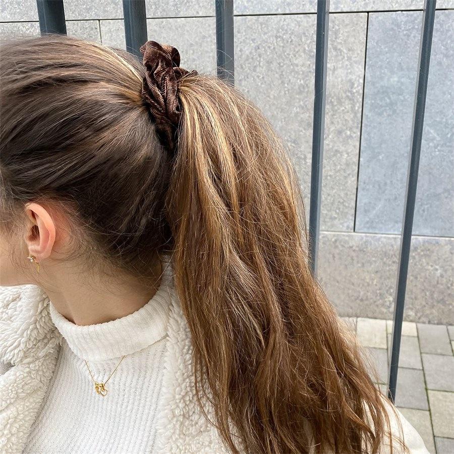 Bellody Scrunchies Original Scrunchie Mocha Brown Soddisfazione Garantita