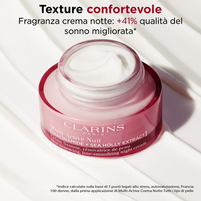 Clarins Multi-Active Crema Notte per Pelli Secche