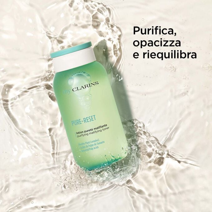 Clarins PURE-RESET lozione purificante opacizzante
