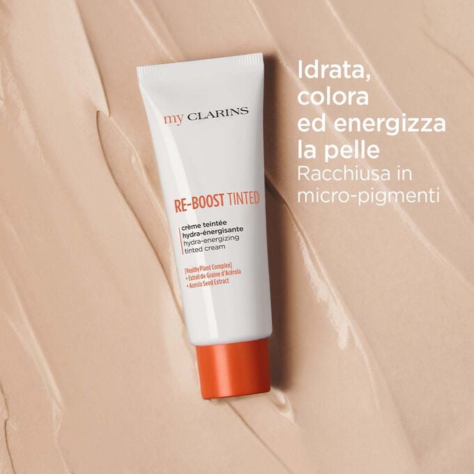 Clarins RE-BOOST crema colorata ultra energizzante