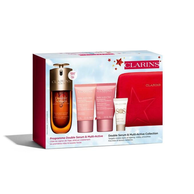 Clarins Collezione Double Serum e Multi-Active Consegna Veloce