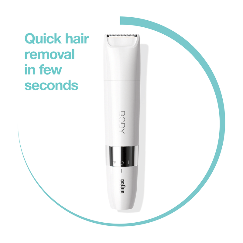 Braun Body Mini Trimmer BS1000 Rasoio Elettrico per il corpo Spedizione Gratuita