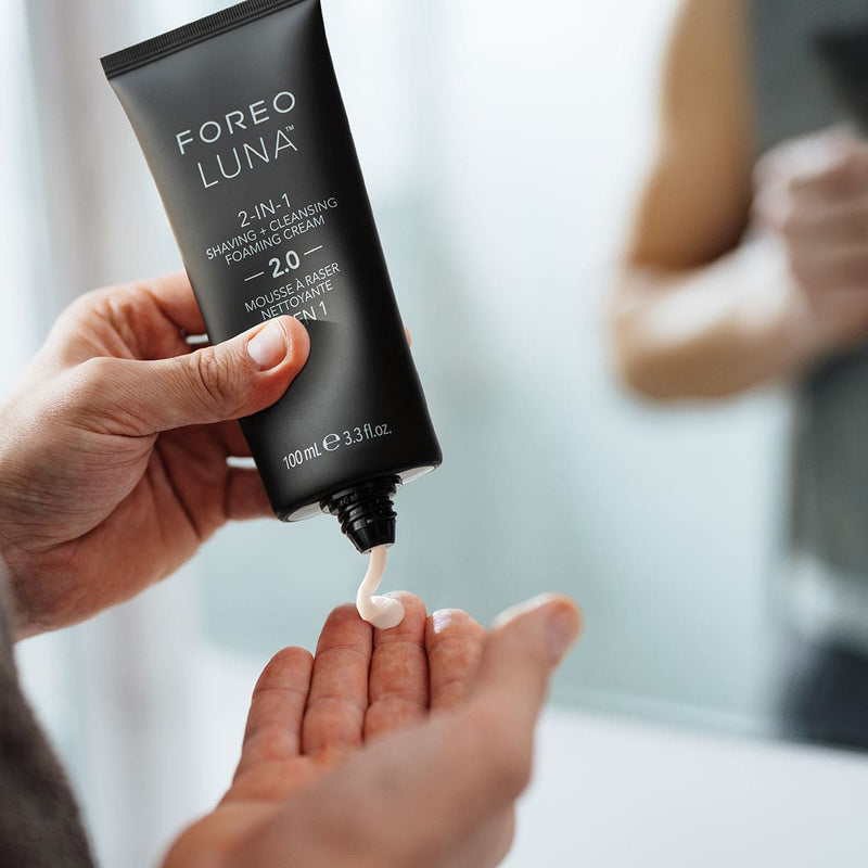FOREO Micro-schiuma in Crema 2 in 1 per la rasatura e la detersione 20 LUNA (100ml) Vendita