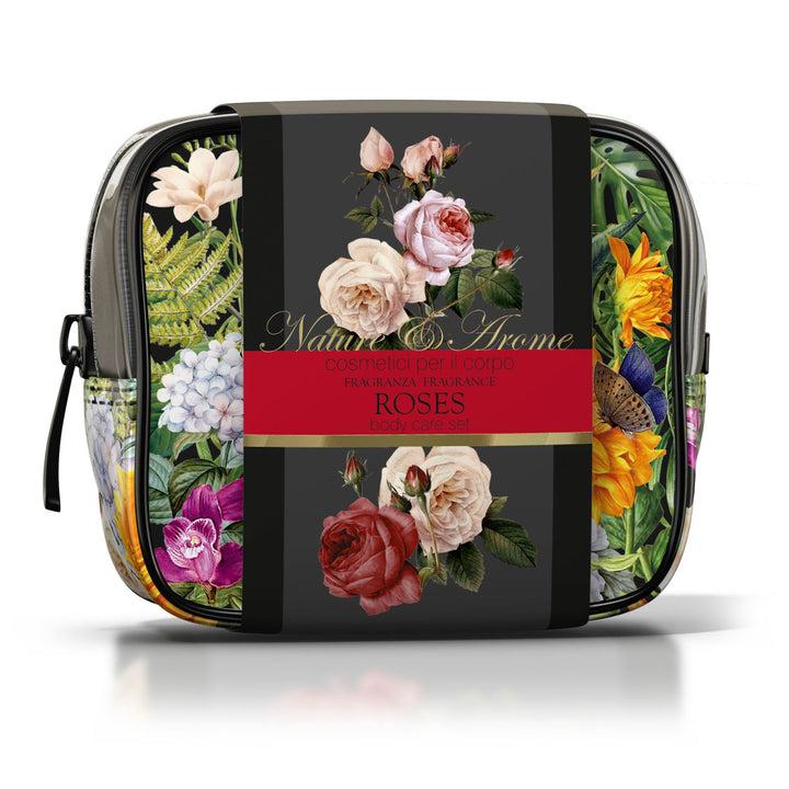 Rudy Profumi Pochette con Bagno & Doccia Schiuma Crema Corpo Acqua Profumata 100 mLNature&AromeLinea Roses In Vendita