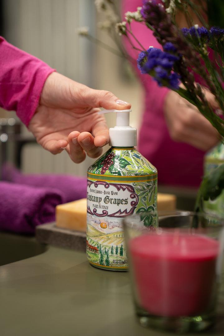 Rudy Profumi Sapone liquido mani da 500 mLLinea Tuscany grapes Promozione