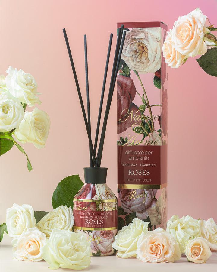 Rudy Profumi Diffusore per Ambiente 250 mL + BacchetteNature&AromeLinea Roses Online