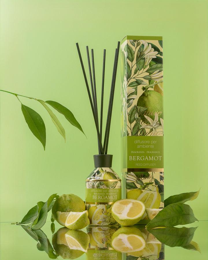 Rudy Profumi Diffusore per Ambiente 250 mL + BacchetteNature&AromeLinea Bergamot In Vendita