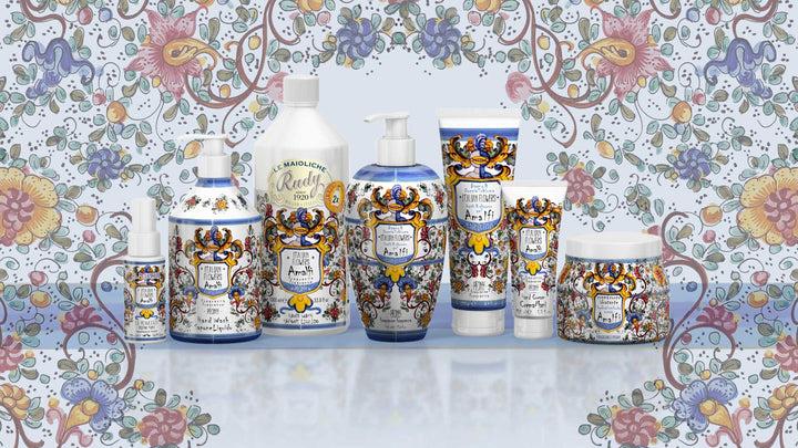 Rudy Profumi Bagno docciashiuma da 100 mLfico nero e rosa biancaLinea Amalfi Negozio