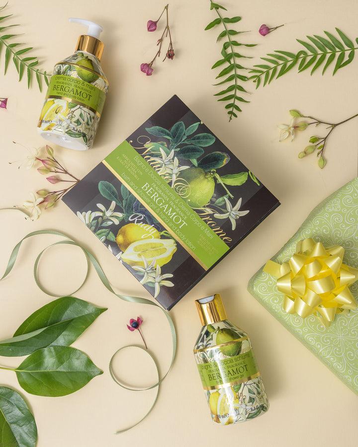 Rudy Profumi Scatola regalo con Crema Corpo & Mani + Bagno & Doccia Schiuma 250 mLNature&AromeLinea Bergamot Negozi Online